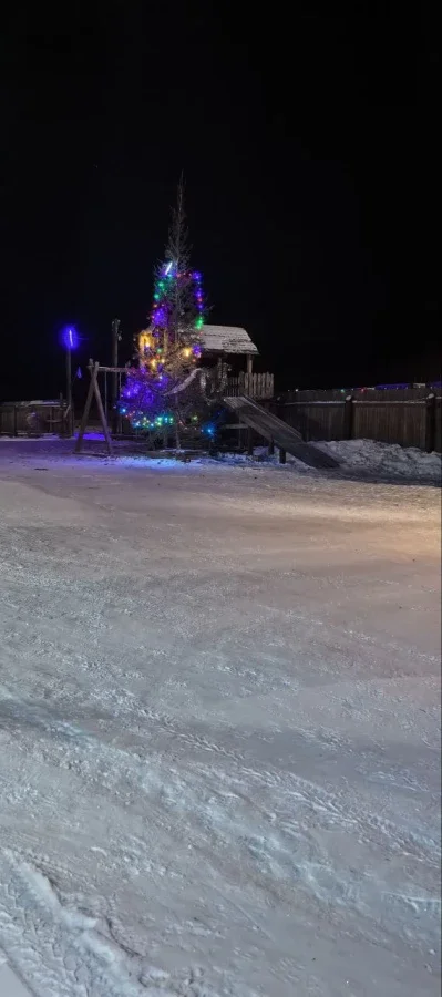 Зимняя фотография базы